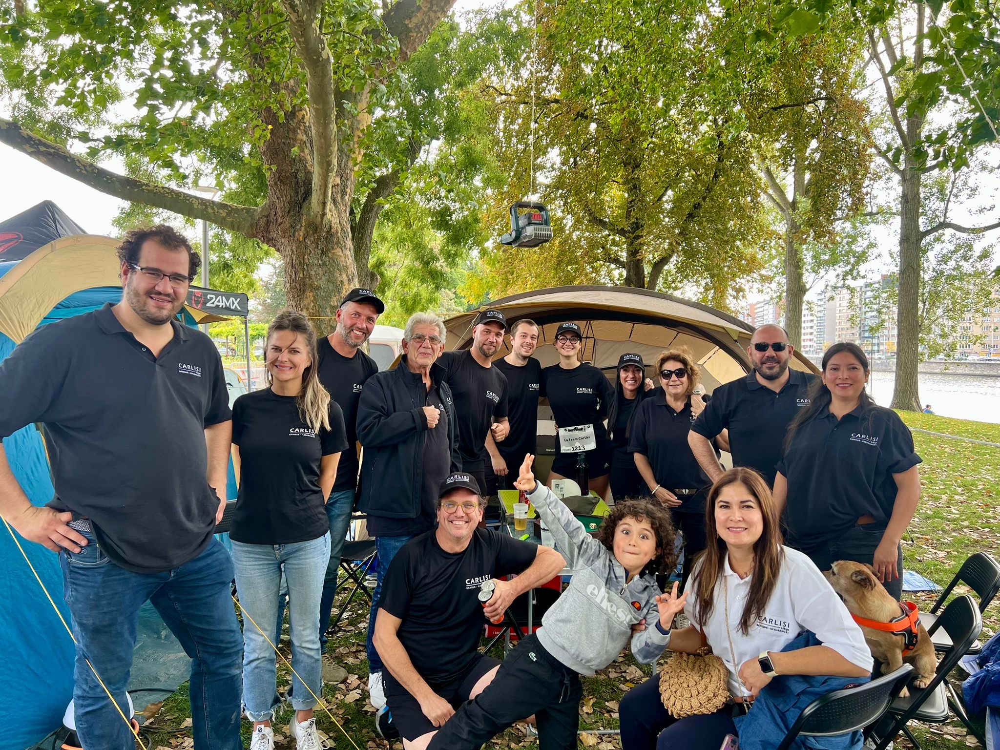 L'équipe CARLISI a fièrement participé aux 24h Jogging de Liège